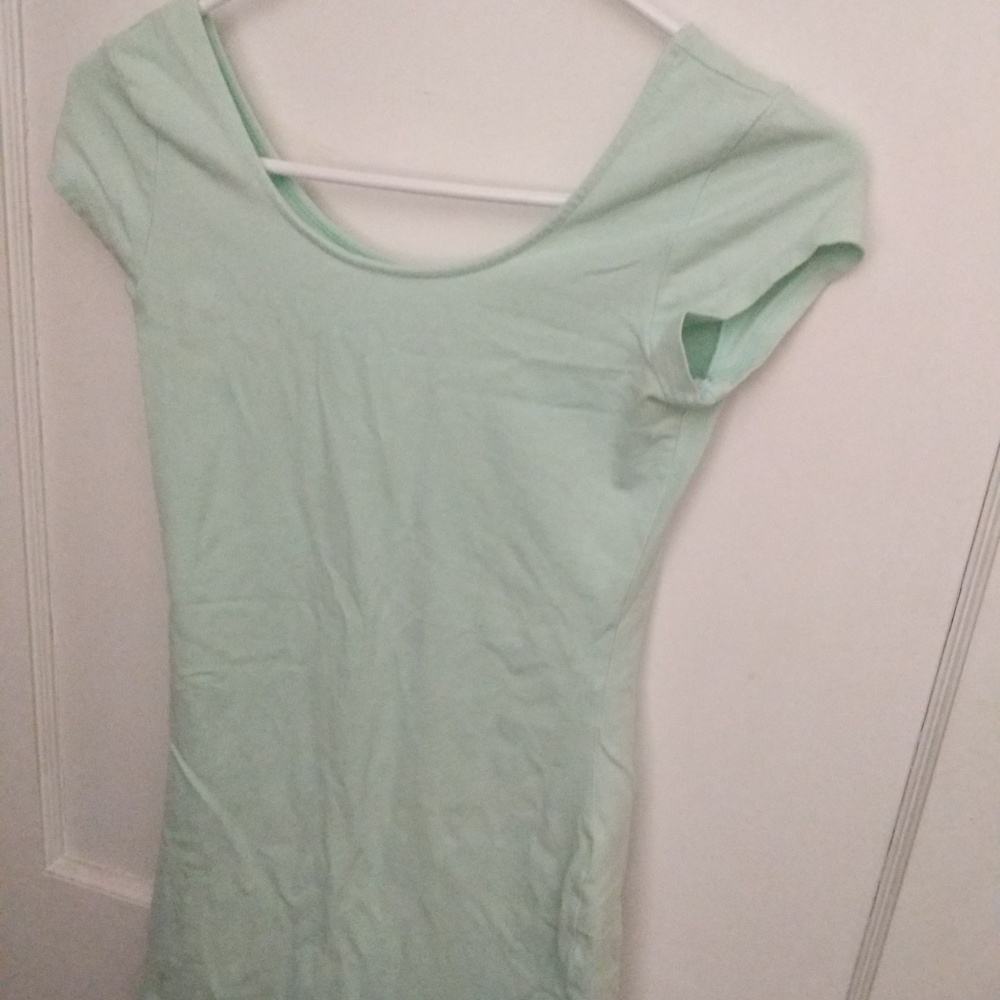 Mini Light Blue/Green Dress